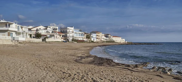 Italië Sicilië Middellandse Zee Zuid Oosten Kustlijn Casuzze Provincie Ragusa — Stockfoto