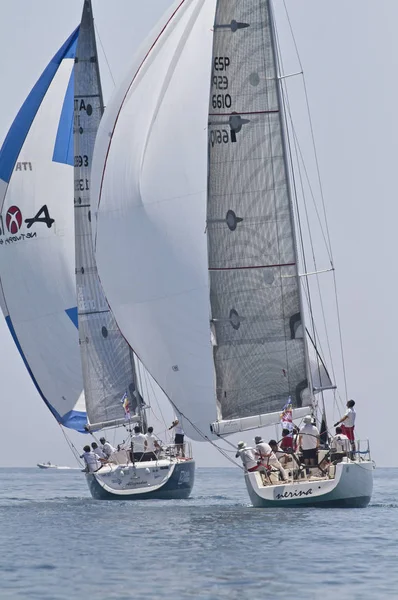 Italië Sicilië Middellandse Zee Marina Ragusa Juni 2012 Zeilboten Race — Stockfoto