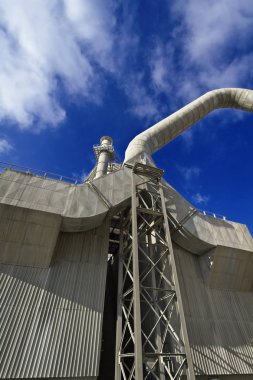 İtalya, Spoleto; 23 Kasım 2009, çimento fabrikası kırsal - Editörden