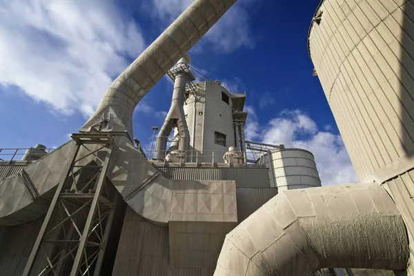 Italy Spoleto November 2009 Cement Factory Countryside Editorial — Stock Photo, Image