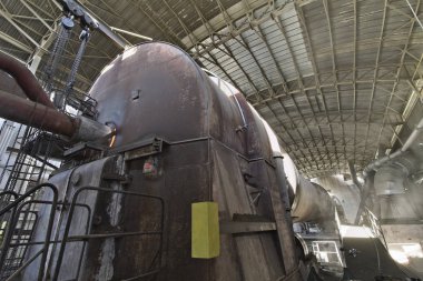 İtalya, Spoleto; 23 Kasım 2009, çimento fabrikası, yüksek fırın - Editörden