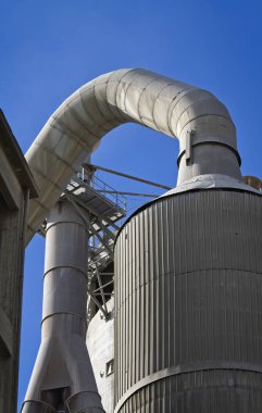 İtalya, Spoleto, çimento fabrikası 