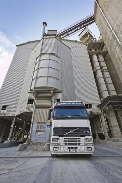 Italy Spoleto November 2009 Cement Factory Editorial — Stock Photo, Image