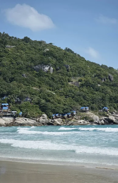 Thailand Koh Phangan Phangan Insel Blick Auf Die Inselküste — Stockfoto