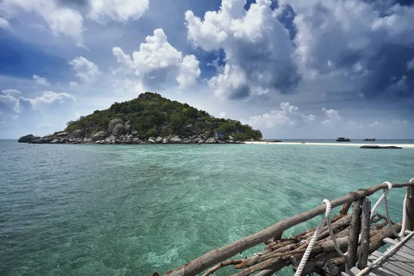 Thailand Koh Nangyuan Nangyuan Island Blick Auf Die Insel — Stockfoto