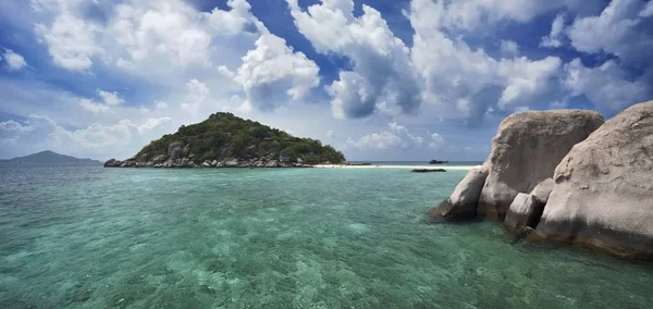 Thailand Koh Nangyuan Nangyuan Island Blick Auf Die Insel — Stockfoto