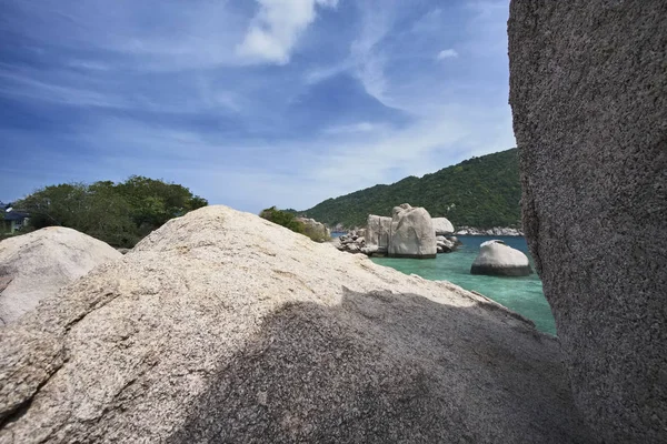 Thailand Koh Nangyuan Nangyuan Island Blick Auf Die Insel — Stockfoto