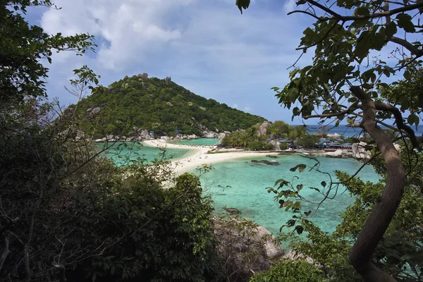 Tailandia Koh Nangyuan Isla Nangyuan Vista Isla — Foto de Stock