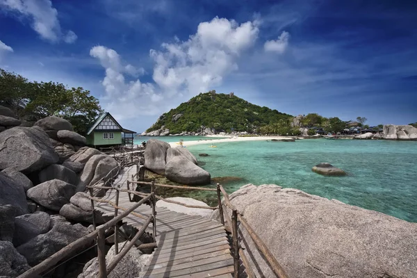 Thailand Koh Nangyuan Nangyuan Island Blick Auf Die Insel — Stockfoto