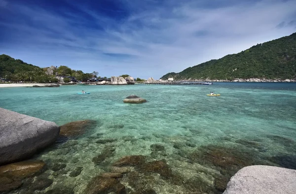 Thailand Koh Nangyuan Nangyuan Island Blick Auf Die Insel — Stockfoto