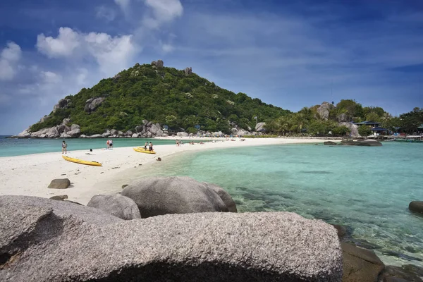 Thailand, Koh Nangyuan (Nangyuan Island), view of the island