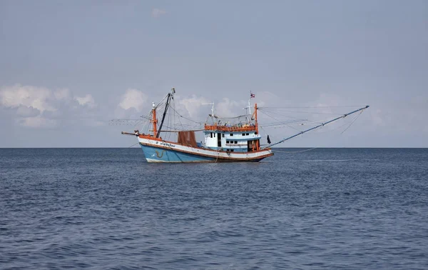 Thailand Koh Samui Samui Island March 2007 Local Wooden Fishing — Stock Photo, Image