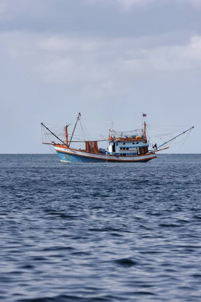 Thailand Koh Samui Samui Island March 2007 Local Wooden Fishing — Stock Photo, Image