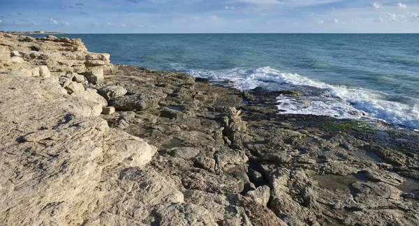 Italy Sicily Mediterranean Sea Sampieri Ragusa Province View Sicilian South — Stock Photo, Image