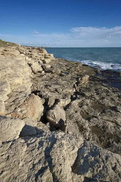 Italy Sicily Mediterranean Sea Sampieri Ragusa Province View Sicilian South — Stock Photo, Image