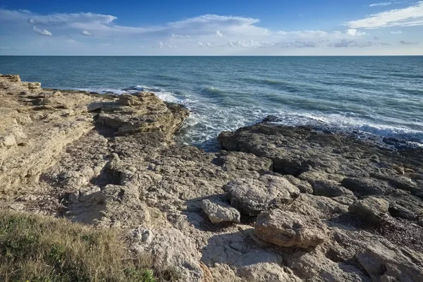 Italy Sicily Mediterranean Sea Sampieri Ragusa Province View Sicilian South — Stock Photo, Image