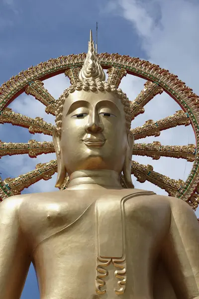 Thajsko Koh Samui Ostrov Samui Buddhistický Chrám Phra Yai Wat — Stock fotografie