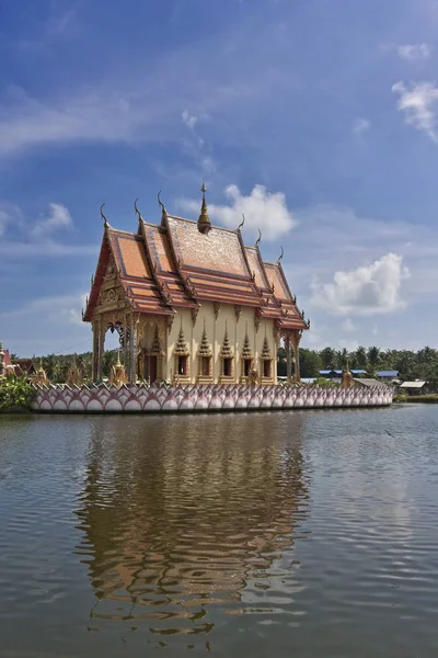 Thajsko Koh Samui Ostrov Samui Plai Laem Buddhistický Chrám Wat — Stock fotografie