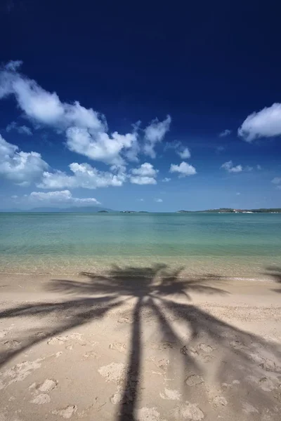 Tailândia Koh Samui Samui Island Vista Para Praia Águas Claras — Fotografia de Stock