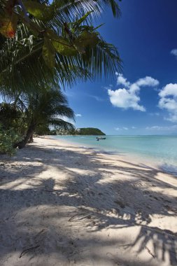 Tayland, Koh Samui (Samui Adası), plaja görünümünü ve adanın berrak suları