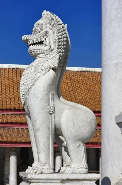 Tailândia Bangkok Dusit District Templo Benjamabopit Wat Benjamabopit Dos Dois — Fotografia de Stock