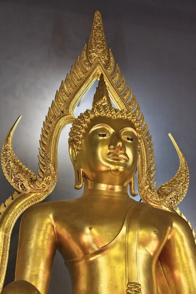 Thailand Bangkok Dusit Distrikt Benjamabopit Tempel Wat Benjamabopit Goldener Buddha — Stockfoto