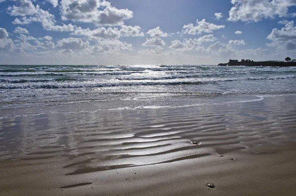 Italy Sicily Puntabraccetto Beach Ragusa Province Mediterranean Sea Sicilian Southern — Stock Photo, Image