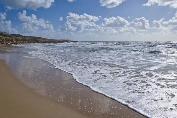 Italien Sizilien Puntabraccetto Strand Provinz Ragusa Mittelmeer Sizilianische Südostküste — Stockfoto