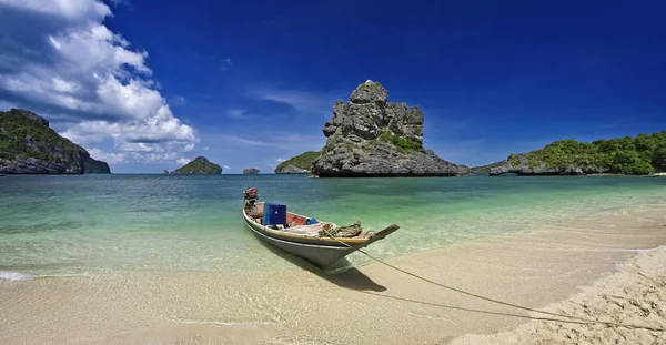 Thailand Koh Angthong National Marine Park Lokales Fischerboot — Stockfoto