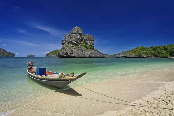 Thailand Koh Angthong National Marine Park Lokales Fischerboot — Stockfoto