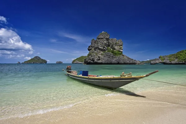 Thailand Koh Angthong National Marine Park Lokales Fischerboot — Stockfoto