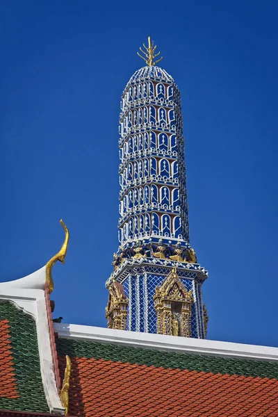 Tayland Bangkok Imparatorluk Şehri Budist Tapınağı Çatı Mparatorluk Sarayı — Stok fotoğraf