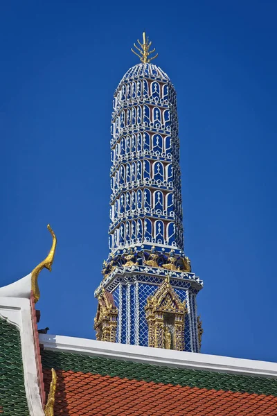 Thailand Bangkok Keizerlijke Stad Boeddhistische Tempel Dak Het Imperial Palace — Stockfoto