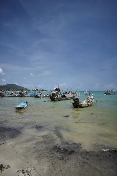 Thailand Koh Samui Samui Island Local Fishing Boats — Stock Photo, Image