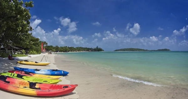 Thailand Koh Samui Samui Eiland Maart 2007 Panoramisch Uitzicht Een — Stockfoto