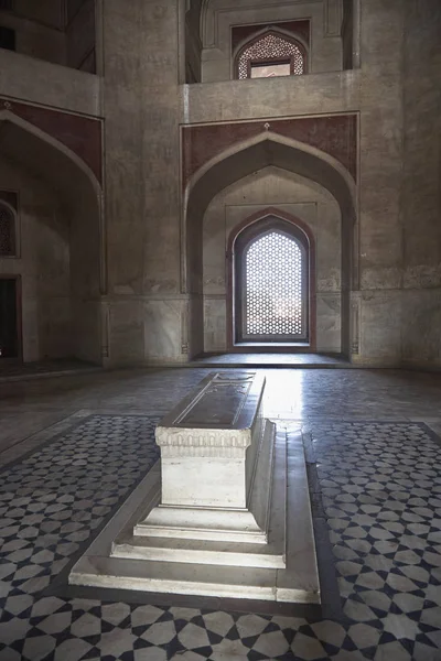 India Delhi Tomba Del Humayun Costruita Hamida Banu Cominciato 1565 — Foto Stock