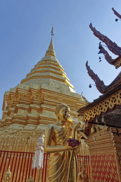 Thailand Chiang Mai Prathat Doi Suthep Temple Wat Prathat Doi — Stock Photo, Image