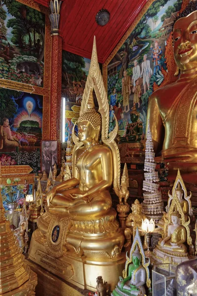 Tailândia Chiang Mai Prathat Doi Suthep Templo Wat Prathat Doi — Fotografia de Stock