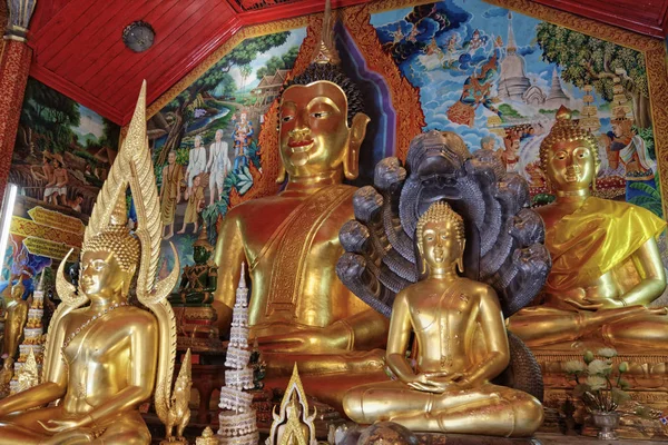 Tayland Chiang Mai Prathat Doi Suthep Tapınağı Wat Prathat Doi — Stok fotoğraf