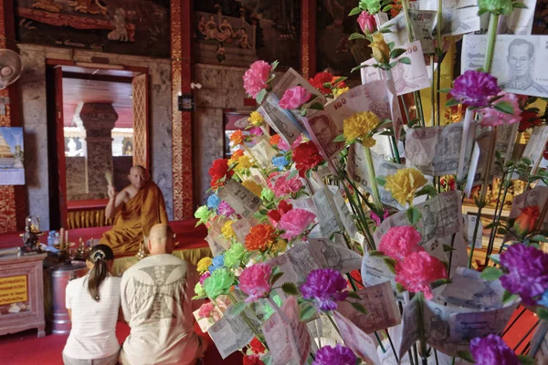 Thajsko Chiang Mai Prathat Doi Suthep Chrám Ledna 2008 Thajské — Stock fotografie