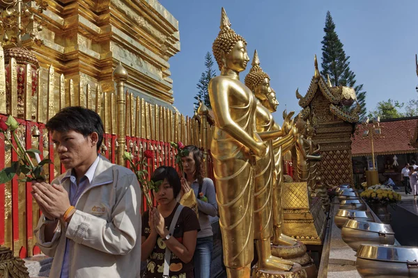 Таїланд Чіанг Маи Життя Стилі Життя Дої Suthep Храму Wat — стокове фото