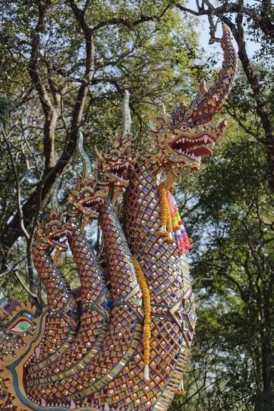 Tailandia Chiang Mai Prathat Doi Suthep Templo Wat Prathat Doi —  Fotos de Stock