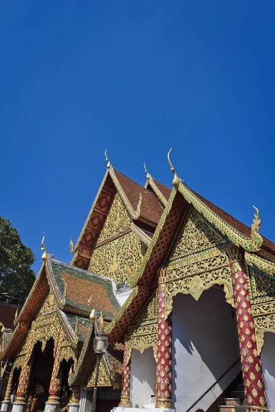 Tajlandia Chiang Mai Świątyni Phra Thart Doi Suthep Wat Phra — Zdjęcie stockowe