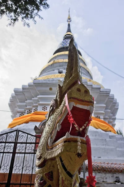 Thailand Chiangmai Religiös Staty Ket Karam Buddhistiska Templet Wat Ket — Stockfoto