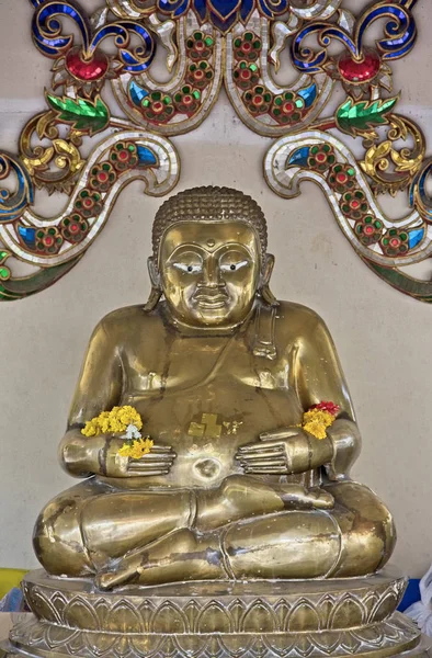 Tailândia Chiangmai Estátua Buda Templo Budista Ket Karam Wat Ket — Fotografia de Stock