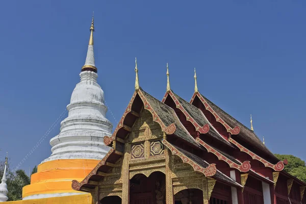 Thailandia Chiang Mai Prathat Doi Suthep Tempio Buddista Wat Prathat — Foto Stock