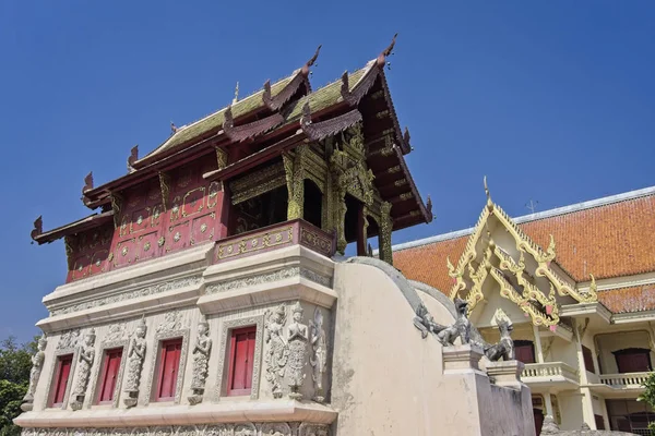 Tayland Chiang Mai Prathat Doi Suthep Budist Tapınağı Wat Prathat — Stok fotoğraf