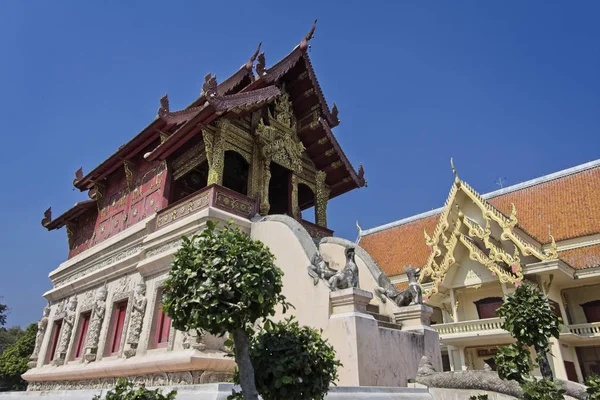 Tailandia Chiang Mai Prathat Doi Suthep Templo Buddhist Wat Prathat — Foto de Stock