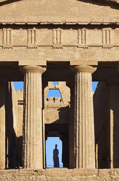 Italy Sicily Agrigento Greek Temples Valley Concord Temple 440 — Stock Photo, Image