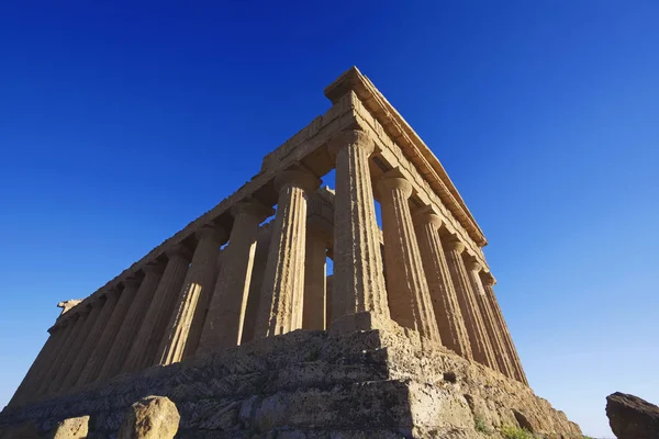 Italy, Sicily, Agrigento, Greek Temples Valley, The Concord Temple (440 b.C.)